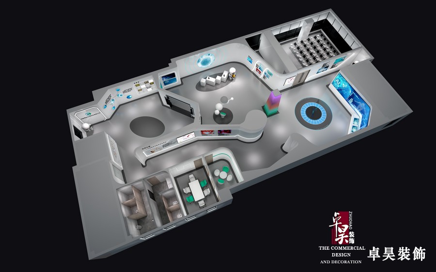 生物科技公司展厅装修设计7.jpg